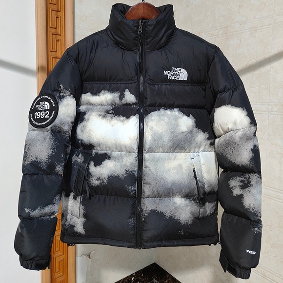 The North Face Other - The North Face 1992 Nuptse "Cloud" Print Down Jacket